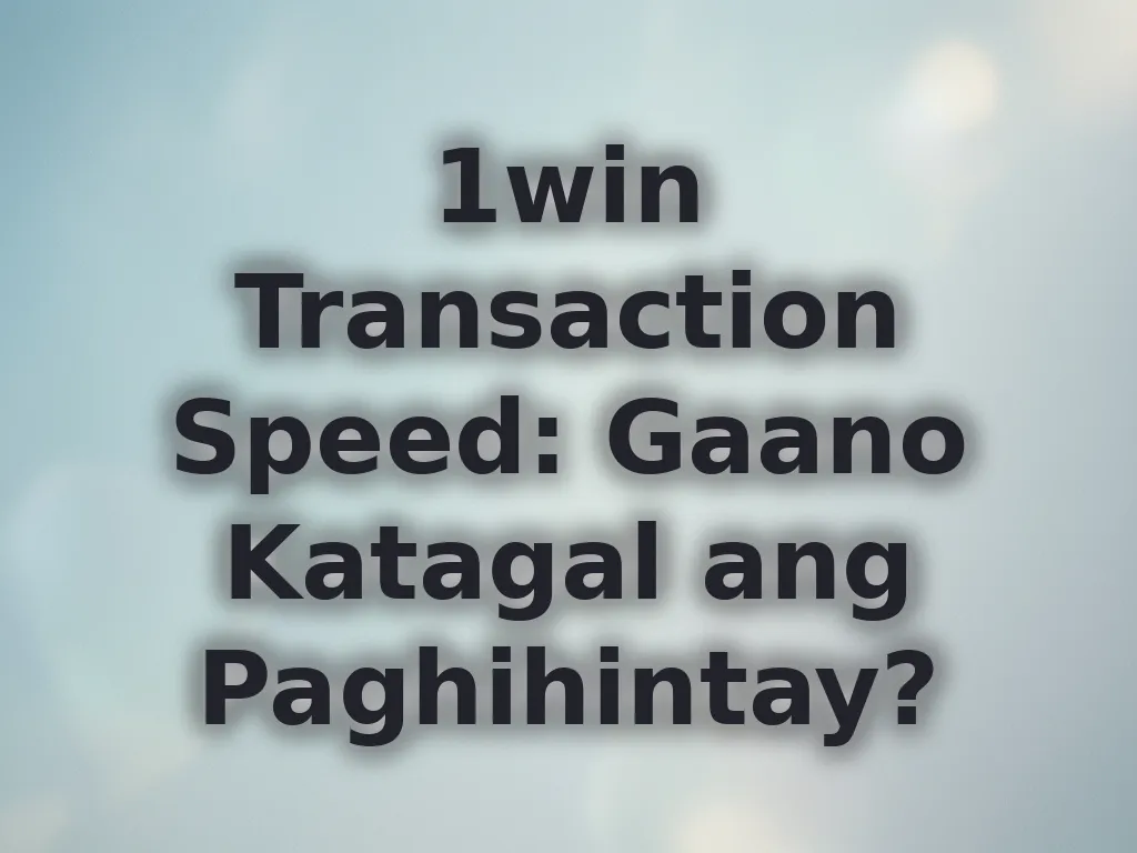 Oras ng transaksyon